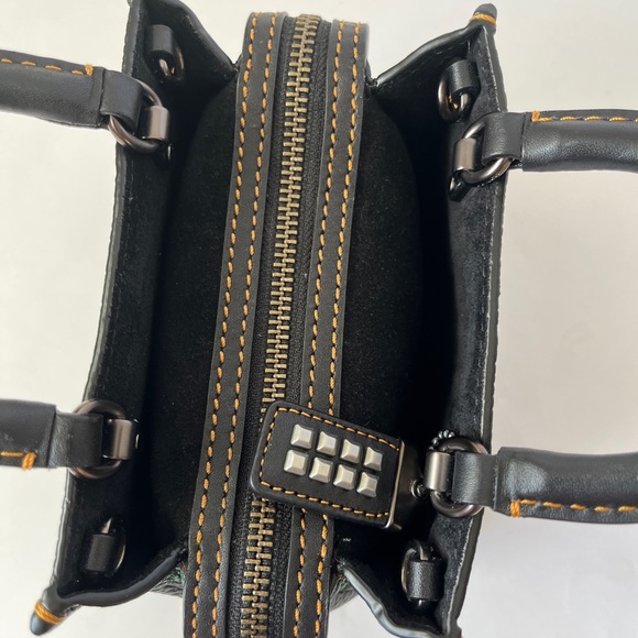 Coach rogue 17 with pyramid evil eye studs - Picture 8 of 16